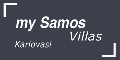 My samos villas aan Potami Strand Karlovasi