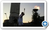 The olympic flame Samos 2004